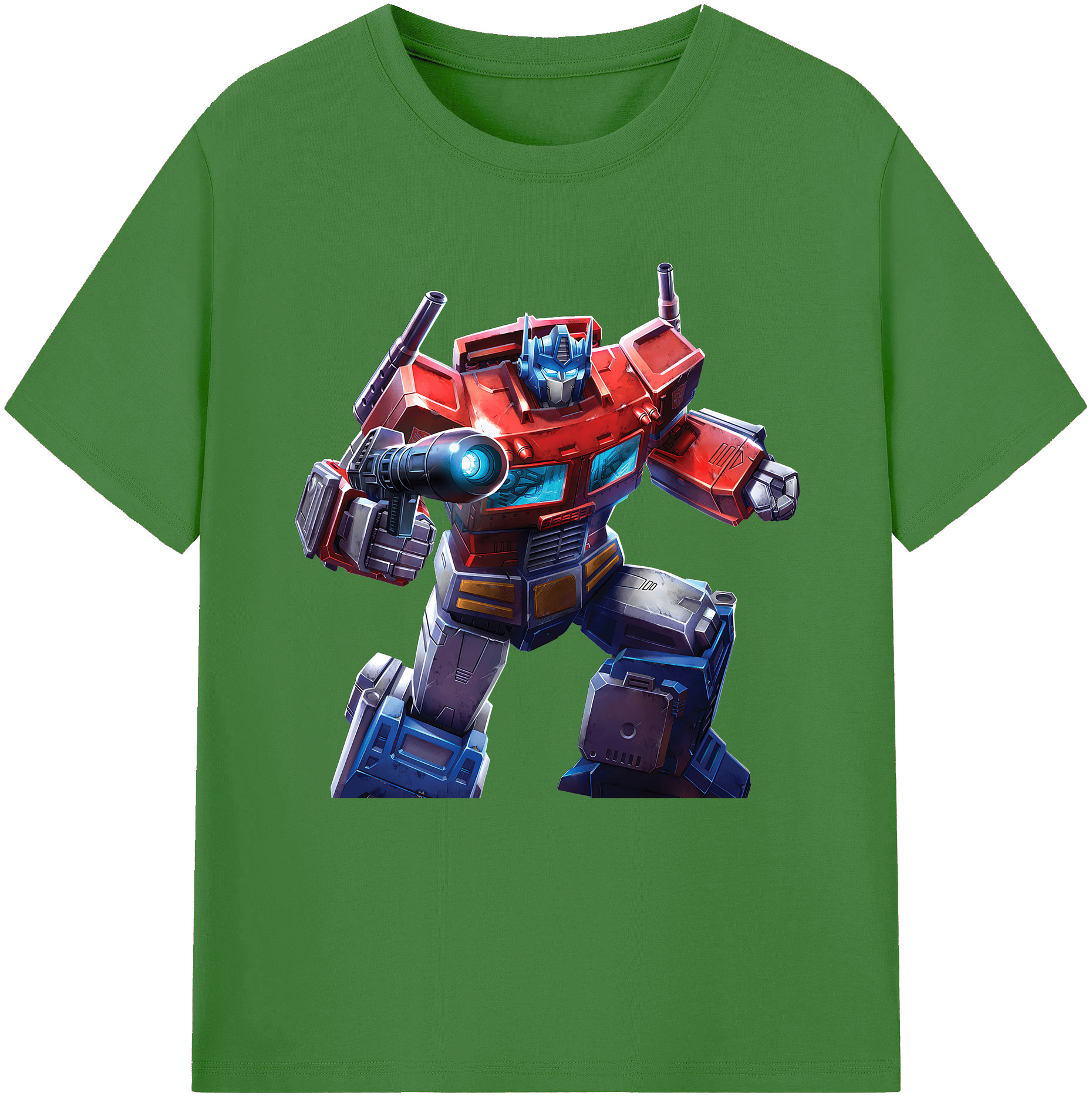 （画像用） Transformers トランスフォーマー レディースカジュアルプリントTシャツ（綿100％）